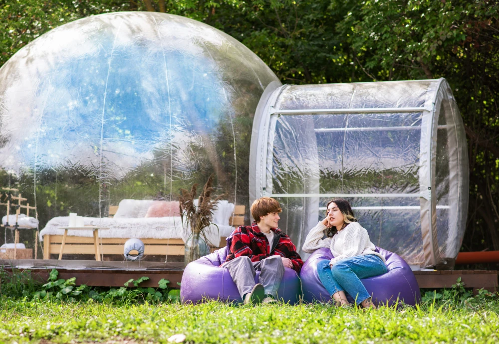 best transparent inflatable bubble tent